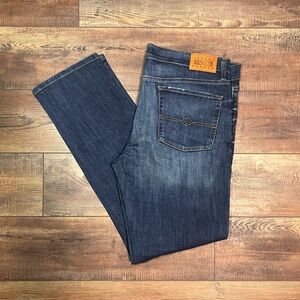 Joseph Abboud 38x34 Blue Straight Jeans Classic Style